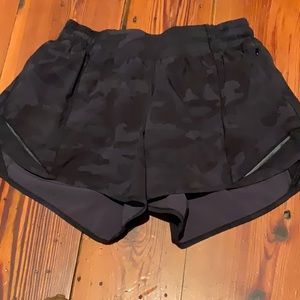 Lululemon hotty hot shorts with 2” inseam